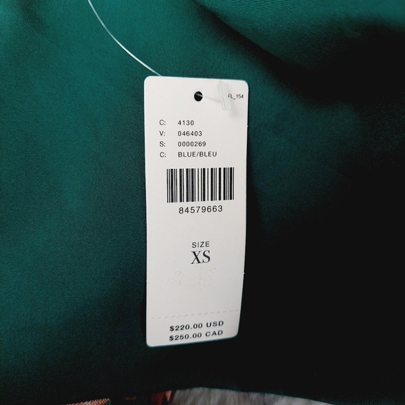 NEW Hutch Teal Floral Wrap with Tie Waist Summer V Neck Dress P6670 - Picture 8 of 10